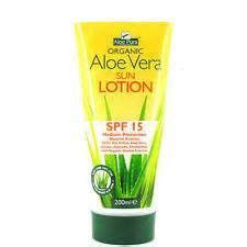 Aloe Pura Sun Lotion SPF 15 200ml Apple Health Foods