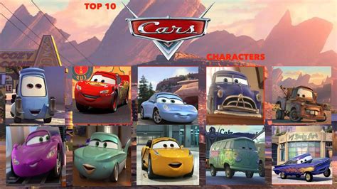 A list of my favourite Cars characters : r/Pixar