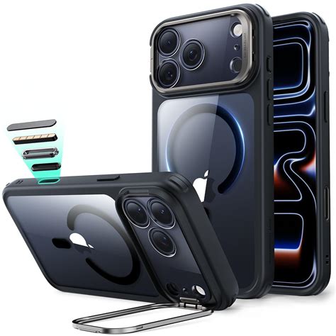 ESR for iPhone 17 Pro Max Case with Stand, Camera Control Cover Compatible with MagSafe