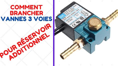 COMMENT FONCTIONNE ELECTRO VANNES 3 VOIES YouTube