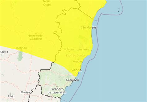 Cidades Do Es Recebem Novo Alerta De Chuva Veja Lista Rede Noticia Es