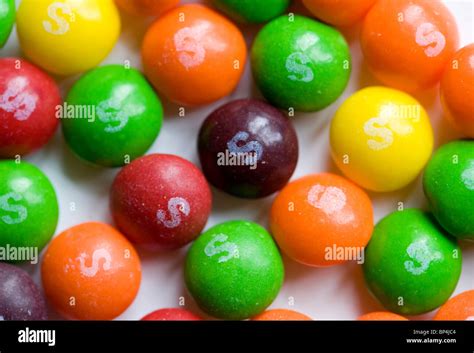 Skittles Candy Stock Photo - Alamy