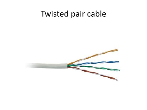 SOLUTION: Types of cables networking study guide - Studypool