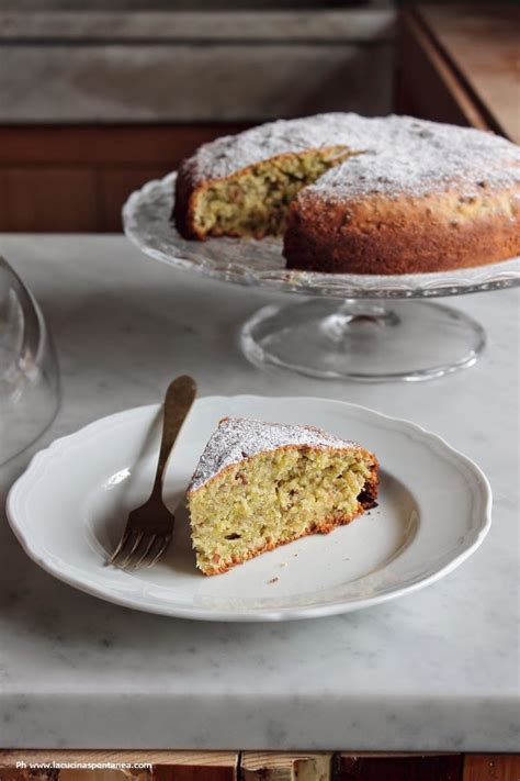 Torta Dolce Di Zucchine La Cucina Spontanea Ricette Fotografie E