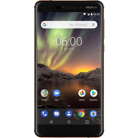Смартфон Nokia 6.1 (2018), Dual SIM, 32GB, 4G, Black - eMAG.bg