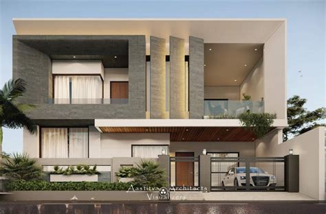 Simply Inspiring Contemporary Elevation For Your Next Home