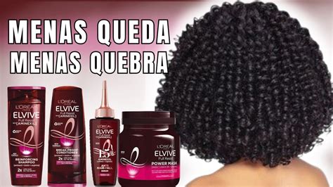 Cabelo Quebrando E Queda Testei Linha Da Elvive Loreal Rotina