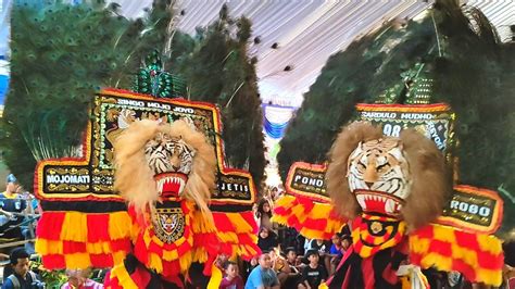 Jos Lurr Solah Keren Pembarong Ganteng Reog Ponorogo Bikin Penonton