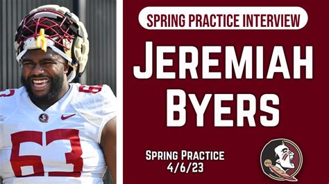 Fsu Football Jeremiah Byers On Showtime Lakers Fsu Offense Spring