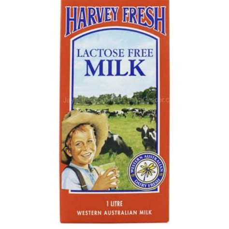 Jual Favorit Harvey Fresh Lactose Free Full Cream Milk 1L Shopee