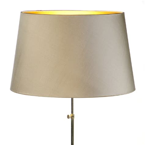 Laminated Gold Lampshade With Shiny Gold Interior A Shade Above