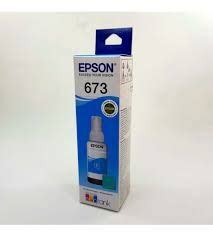 Epson T673 recarga de tinta color Cián original