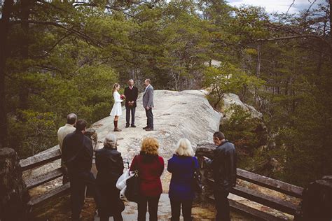 Weddings In The Red River Gorge Kentucky My Tiny Wedding In The Red