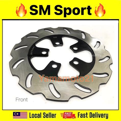 SYM SM SPORT FRONT DISC BRAKE PLATE PIRING DISC DEPAN PILING BREK DISK