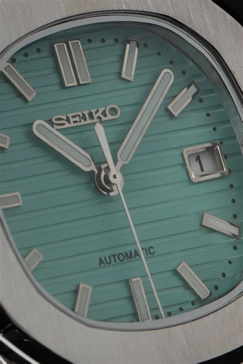 Seiko Nautilus Tiffany Dial Mod Watchesmod