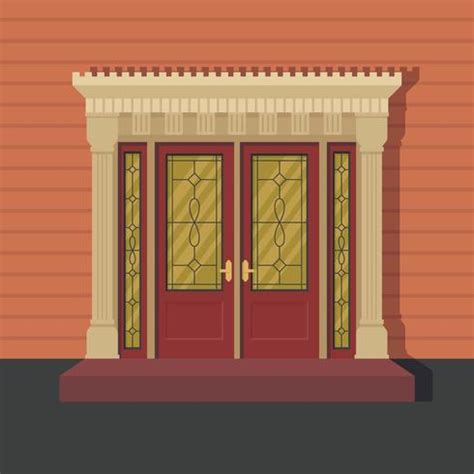 Door Vector 364109 Vector Art at Vecteezy