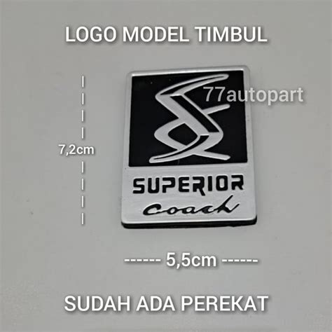 Jual Emblem Logo Mobil Karoseri Superior Coach Di Lapak Autopart