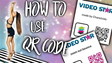 How To Use QR Code Videostar YouTube