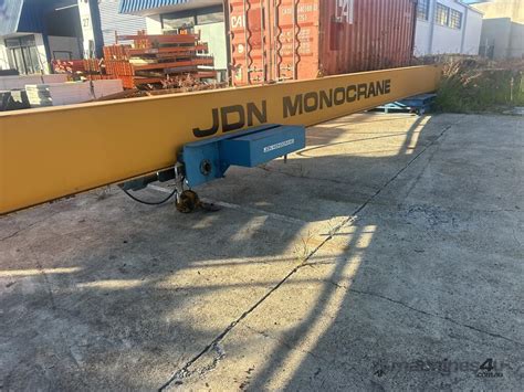 Used Jdn Monocrane Tonne Overhead Crane Overhead Gantry Crane