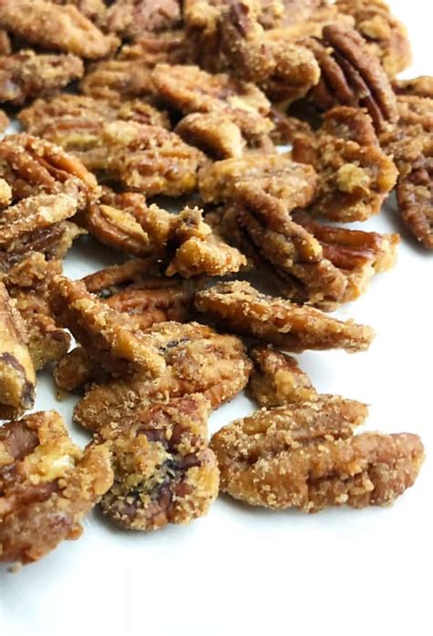 Quick And Easy Candied Pecans Recipe Using The Stovetop Method