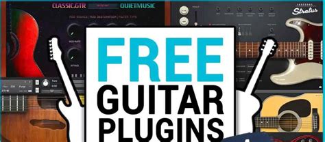 Free VST Plugins For Guitar Music Production GuitarClan