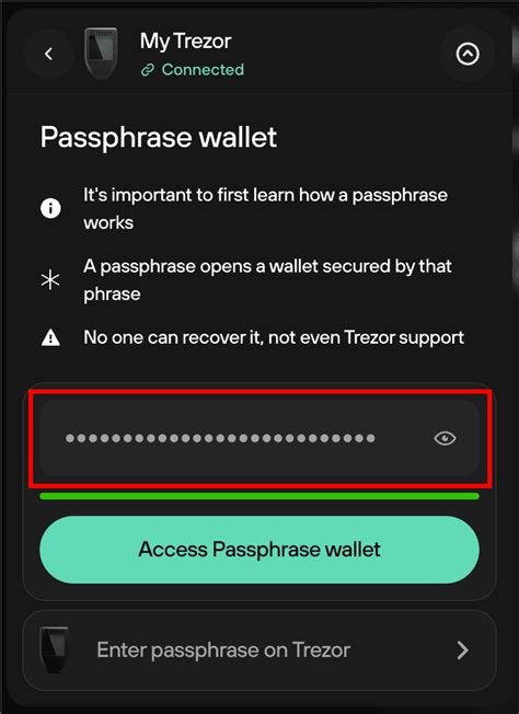 Como Redefinir A Passphrase Na Ballet Wallet - How to use a passphrase wallet | Trezor Knowledge Base