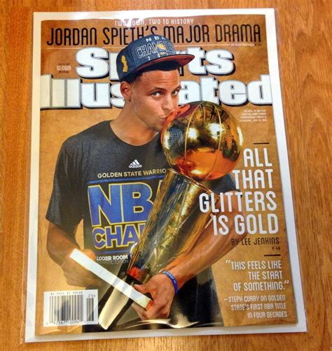 Stephen Curry Sports Illustrated Regional Issue No Label Golden State