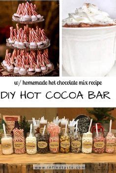 How To Make A DIY Hot Chocolate Bar Recipe Christmas Hot Chocolate