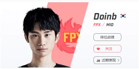 Fpxdoinb个人资料介绍fpxdoinb个人资料一览3dm网游