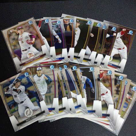 Yahooオークション 2023 Topps Bowman Chrome Npb カードセット