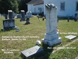 Rev Joseph Joe Whitfield M Morial Find A Grave