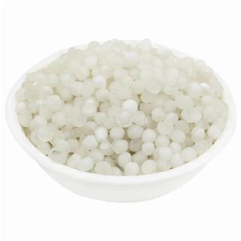 White Natural 500g Bansal Ji Sabudana For Food Packaging Type Packet