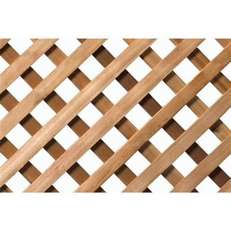 4x8 1 Cedar Square Privacy Lattice Heavy Duty At Jaeger Lumber Cedar Lattice