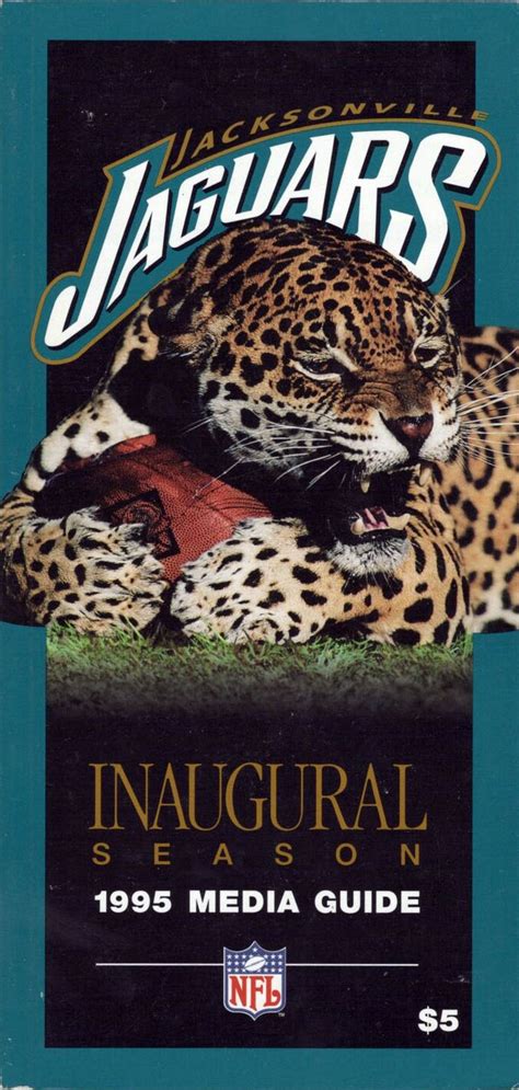 Jacksonville Jaguars Media Guides And Yearbooks SportsPaper Info