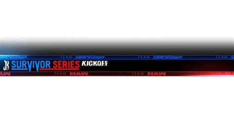 Wwe Survivor Series Match Card Template