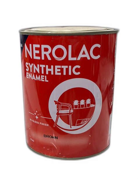 Nerolac Synthetic Brown Enamel Paint Ltr At Rs Litre In New