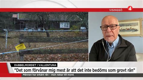 Sven Erik Alhem Om Vallentunadomen ”förvånar Mig Att Det Inte Döms Som