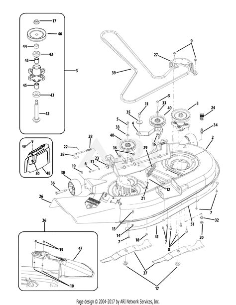 Cub Cadet Rzt Sx 42 Parts Diagram