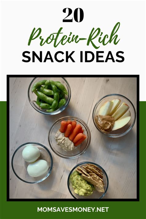 Healthy High Protein Snack Ideas Mom Saves Money