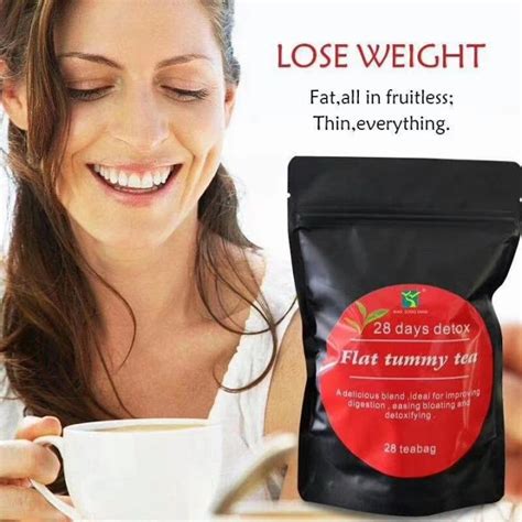 Days Detox Flat Tummy Tea Fat Burner Slimming Product Weight Loss