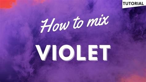 how to create violet color