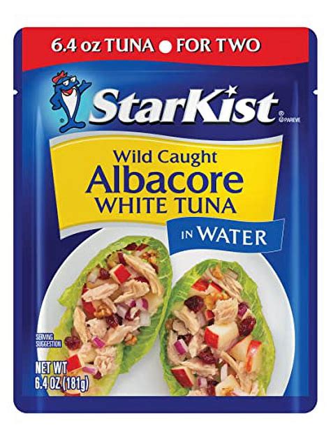 Starkist Wild Caught Albacore White Tuna In Water Oz Pouch