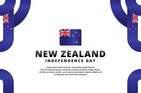 New Zealand Independence Day Background For Greeting Moment 18878617 ...