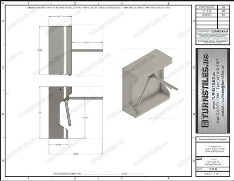 OL XLT Extra Wide Tripod Turnstile TURNSTILES Us