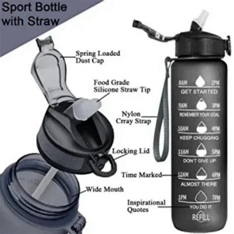 Motivational Quotes Water Bottle, 1000 mL at best price in Faridabad ...