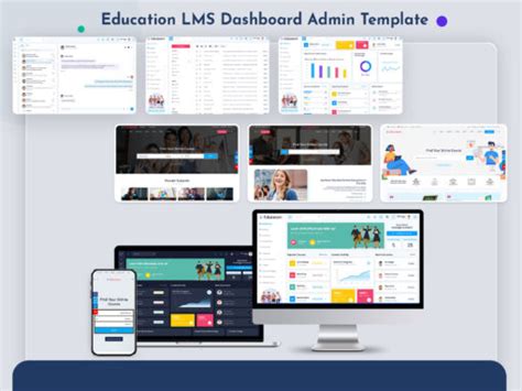 Education Lms Dashboard Admin Template Multipurpose Themes