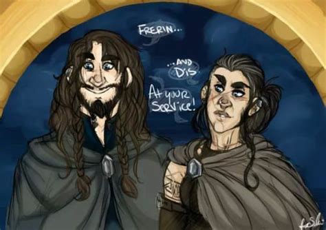 Frerin And Dis Kili And Filis Parents The Hobbit Hobbit Art Lord