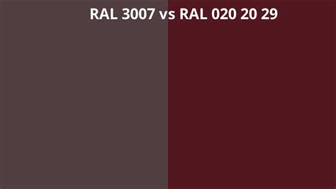 Ral 3007 Vs 020 20 29 Ral Colour Chart Uk