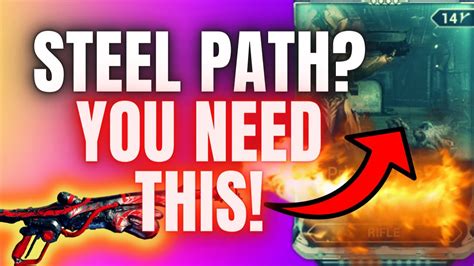 Warframe Best Ignis Wraith Steel Path Build Youtube