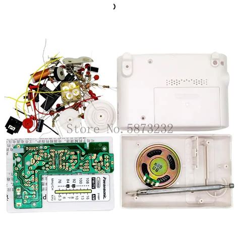 1 conjunto am fm estéreo am kit de rádio diy cf210sp série produção